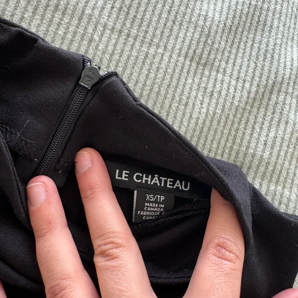 Vintage le chateau bodycon mockneck dress - Picture 2 of 3